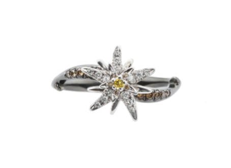 bague diamant edelweiss