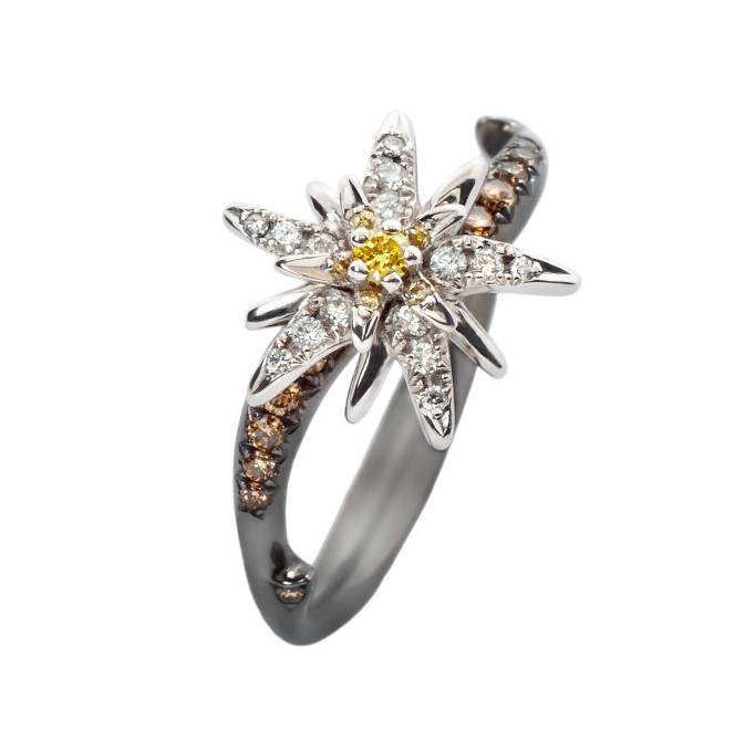 bague edelweiss